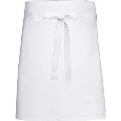 Link Kitchen Wear Pekařská lehčí zástěra délka pkolena 240 g/m Bílá X997 – Hledejceny.cz