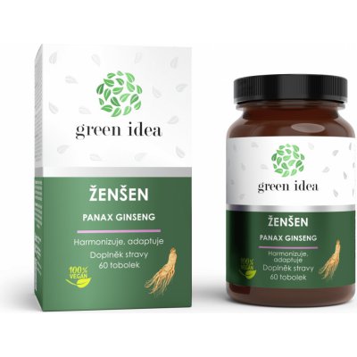 Green idea Ženšen bylinný extrakt 60 tablet – Hledejceny.cz