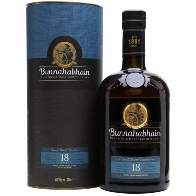 Bunnahabhain 18y 46,3% 0,7 l (holá láhev) – Hledejceny.cz