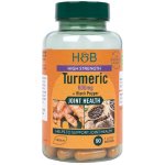 Holland & Barrett Organická kurkuma s černým pepřem 600 mg 90 kapslí – Hledejceny.cz