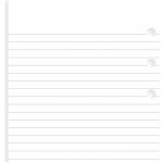 Filofax poznámkový papír linkovaný bílý náplň osobních diářů 100 listů – Zboží Dáma