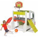 SMOBY 310059 hrací centrum Fun Center se skluzavkou a basketbalovým košem – Zboží Dáma