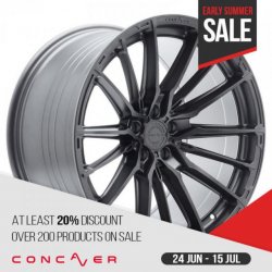 Concaver Cvr7 9x20 blank ET20-51 carbon graphite