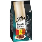 Sheba Fresh & Fine mix hovězí kuře jehněčí 6 x 50 g – Sleviste.cz