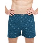 Gina šité s potiskem 75217P petrolejová šípková – Hledejceny.cz