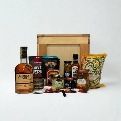 Dárková Bedna Monkey Shoulder 0,7l 40% + Páčidlo – Zboží Mobilmania