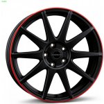 Borbet GTX 8x19 5x114,3 ET50 black matt rim red – Sleviste.cz