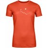 Dámské sportovní tričko 150 Cool Peak Focus Ts Women's Sunset Orange