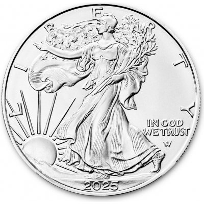 US Mint Stříbrná mince American Silver Eagle 2025 1 oz – Zboží Dáma