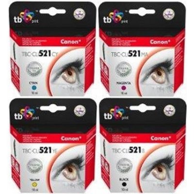 TB Canon Multipack CMYK CLI-521, CLI bundle – Zbozi.Blesk.cz