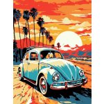 vytvarnehracky.cz Malování na černé plátno 30 x 40 cm auto veterán – Hledejceny.cz