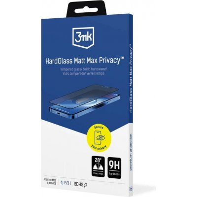 3mk HardGlass Matt Max Privacy pro Apple Iphone 17 Air - 5903108679947 – Zboží Živě