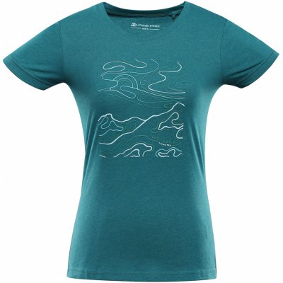 Alpine pro NEGA 2 DÁMSKÉ RYCHLOSCHNOUCÍ TRIKO S COOL DRY ZELENÁ – Zboží Dáma