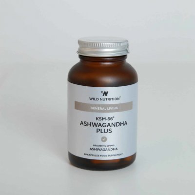 Wild Nutrition KSM-66 Ašvaganda plus 60 kapslí – Hledejceny.cz