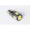 Autožárovka Interlook LED W5W T10 6 SMD 5630 CAN BUS
