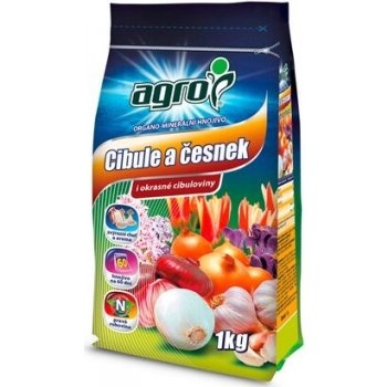 Agro Organominerální hnojivo cibule a česnek 1 kg