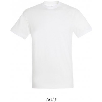 Sol's pánské bavlněné tričko Regent bílá
