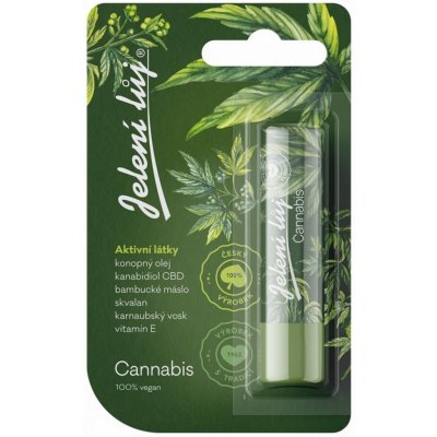 Regina Cannabis pomáda na rty jelení lůj 4,5 g – Hledejceny.cz