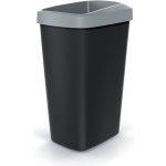 Compacta Q Odpadkový koš DROP - 45 l, světle šedá – Sleviste.cz
