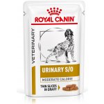 Royal Canin Veterinary Health Nutrition Dog Urinary S/O Moderate Calorie in Gravy 12 x 100 g – Zboží Mobilmania