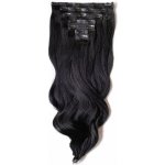 clip in příčesek - černý kudrnatý - 1 – Zboží Dáma