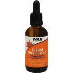 NOW Foods Tekutý vitamin D3 400 IU ve 4 kapkách 59 ml – Hledejceny.cz