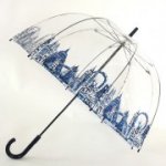 Fulton průhledný holový deštník Birdcage-2 LONDON ICONS – Sleviste.cz