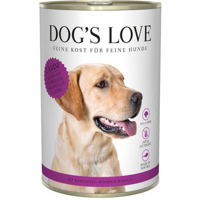 Dog's Love Classic jehněčí maso s bramborami dýní a meruňkou 12 x 400 g