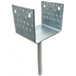 BKshop PSS 160 Patka sloupku široká 160x125x120x4mm – Zboží Mobilmania