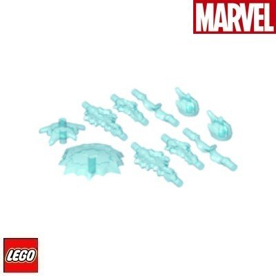 LEGO® 35032 SUPERHEROES DOPLŇKY 10 ks Světle-Modrá-Průhledná – Hledejceny.cz