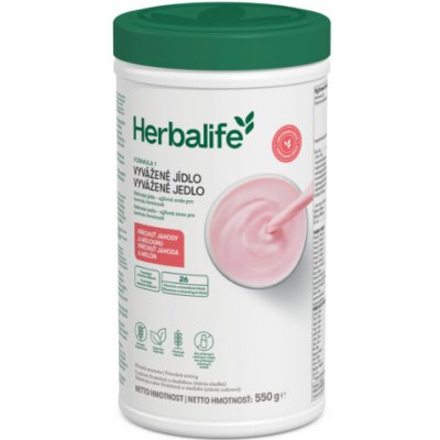 Herbalife Formula 1 Koktejl 550 g Jahoda a meloun 550 g – Hledejceny.cz