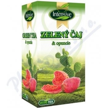 Vitto Tea Intensive Zelený čaj s opuncií porcovaný 40 g 20 x 2 g