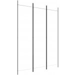 vidaXL 3-dílný paraván bílý 150 x 200 cm látka – Zboží Dáma