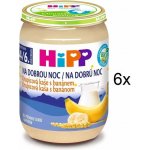 Hipp Bio Dobrou noc Krupicová s banánem 6 x 190 g – Zbozi.Blesk.cz