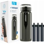 Wessper ActiveMax Clarti Glass 0,68 l stříbrná/šedá – Zboží Dáma