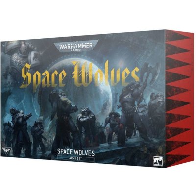 GW Warhammer 40000: Space Wolves Army Set – Zboží Živě