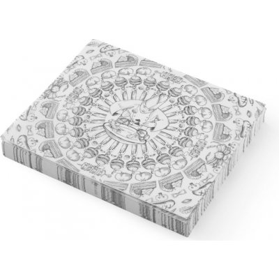 Hendi Pergamenový papír na hranolky a občerstvení, kuchař a jídlo, 500 ks, 250x200mm – Zboží Dáma