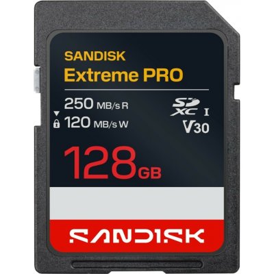 Sandisk SDXC Extreme PRO 128GB SDSDXXJ-128G-GSCIN – Hledejceny.cz