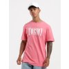 Pánské Tričko Tommy Jeans pánské tričko TIF růžové