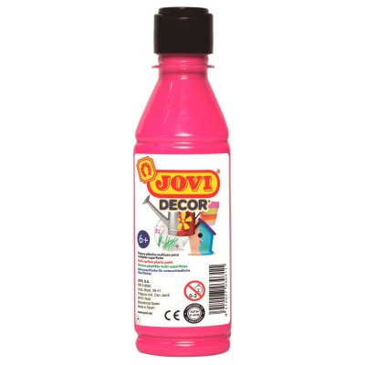 Barvy akrylové JOVI jovidecor 250ml růžová 68008 – Hledejceny.cz