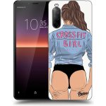 Pouzdro Picasee silikonové Sony Xperia 10 II - Crossfit girl - nickynellow černé – Zboží Živě