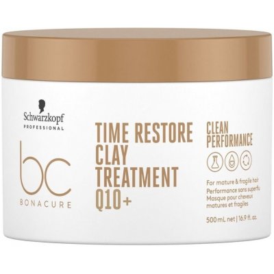 Schwarzkopf BC Bonacure Time Restore jílová maska pro zralé vlasy 500 ml