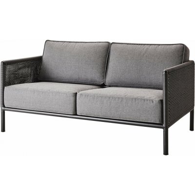 Cane-line Encore 161x91x78 cm hliník lava grey lankový výplet dark grey sedáky AirTouch grey – Hledejceny.cz