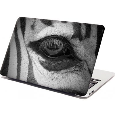 Sablio Samolepka na notebook Oko zebry - 38x26 cm – Zboží Živě