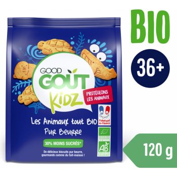 Good Gout BIO Máslová zvířátka 120 g