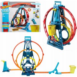 Hot Wheels track builder trojitá smyčka