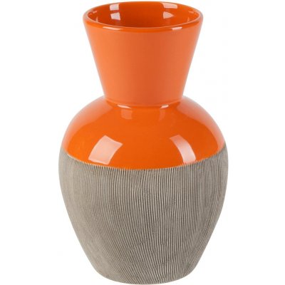 by inspire Váza 'Rotund add' (9x15x20 cm), oranžová – Hledejceny.cz