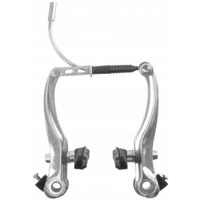 MTB V-br Al P+Z stříbrné 110mm dlouhá pružina servisní balení – Zboží Mobilmania