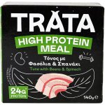 Trata High Protein Meal Tuňák s fazolemi a špenátem 140 g – Sleviste.cz