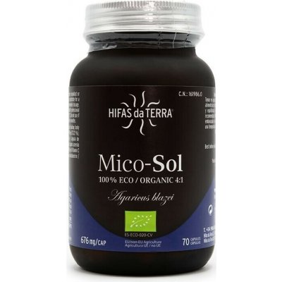 Hifas da Terra Mico-Sol BIO Agaricus New 70 kapslí – Hledejceny.cz
